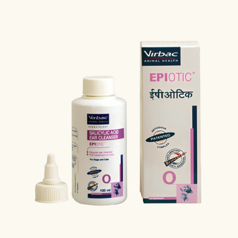 Virbac Epiotic Ear Cleanser (Salicyclic Acud) for Dogs & Cats