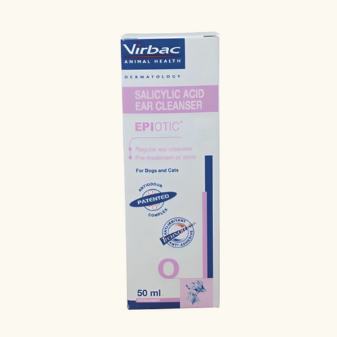 Virbac Epiotic Ear Cleanser (Salicyclic Acud) for Dogs & Cats