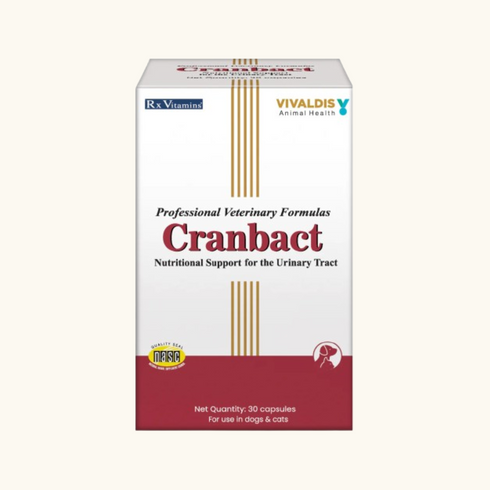 Vivaldis Cranbact Capsules for Dogs and Cats