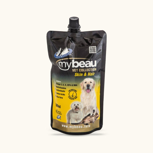 My Beau Vet Collection Skin & Hair Food Supplement for Pets