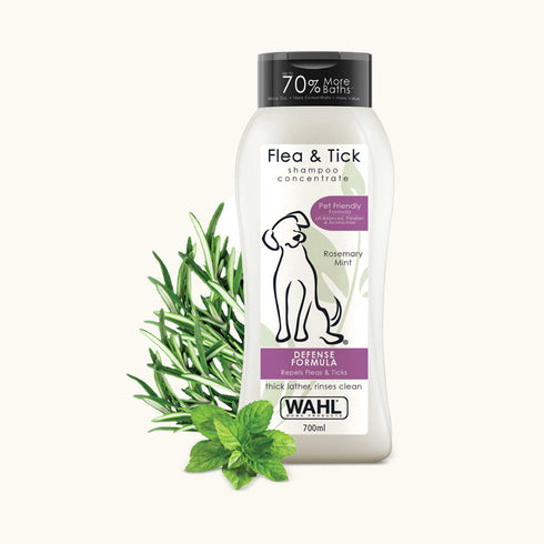 Wahl Flea & Tick Eucalyptus Cedar Shampoo for Dogs