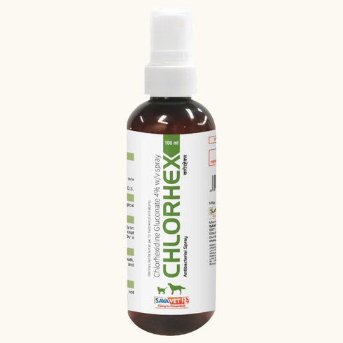 Savavet Chlorhex (Chlorhexidine) Spray for Dogs & Cats