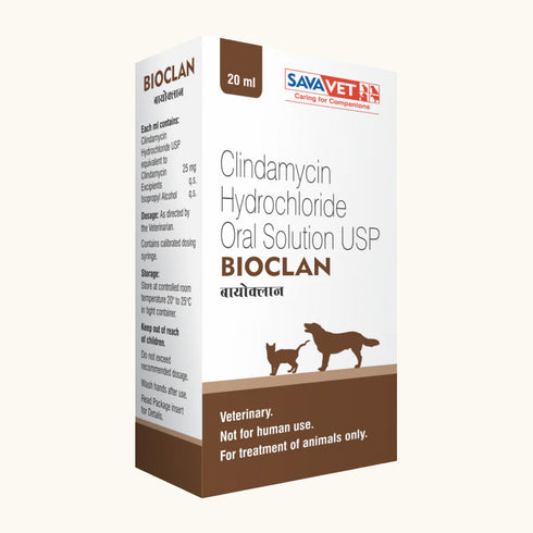 Savavet Bioclan (Clindamycin) Tablet for Dog & Cats (20ml)