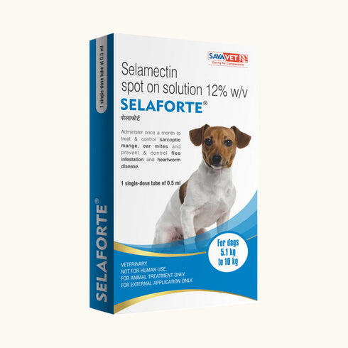 Savavet Selaforte (Selamectin) Tick & Flea Control Spot on for Dogs
