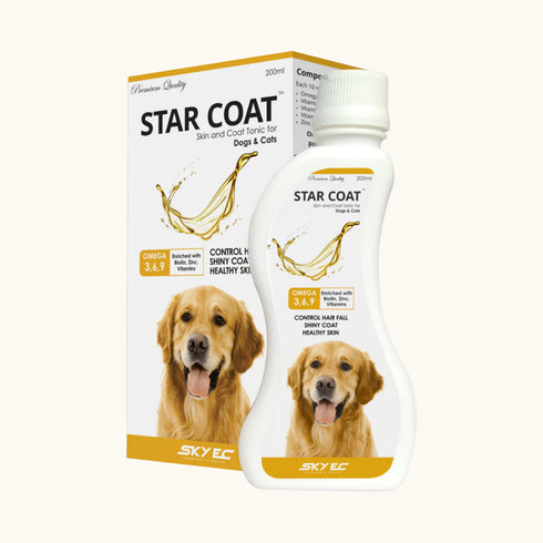 Skyec Star Coat Omega 3*6 Syrup for Dogs and Cats