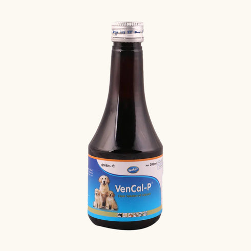Venkys Vencal P Syrup Calcium Supplement for Dogs & Cats