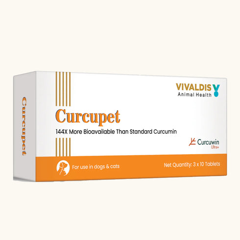Vivaldis Curcupet (Curcumin) for Dogs and Cats