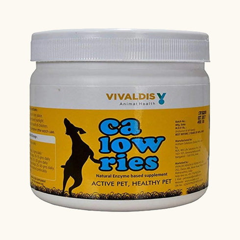Vivaldis Calowries Powder for Dogs and Cats